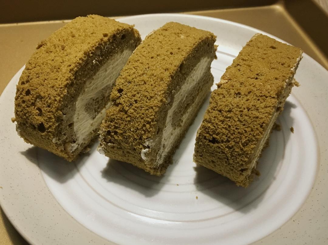 抹茶蜜豆蛋糕卷
