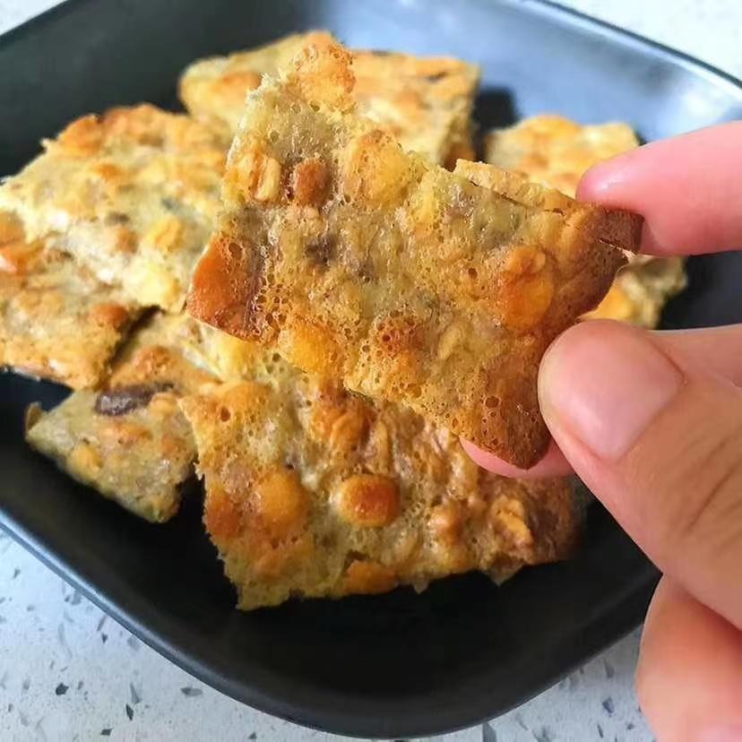 香蕉坚果烤饼的做法