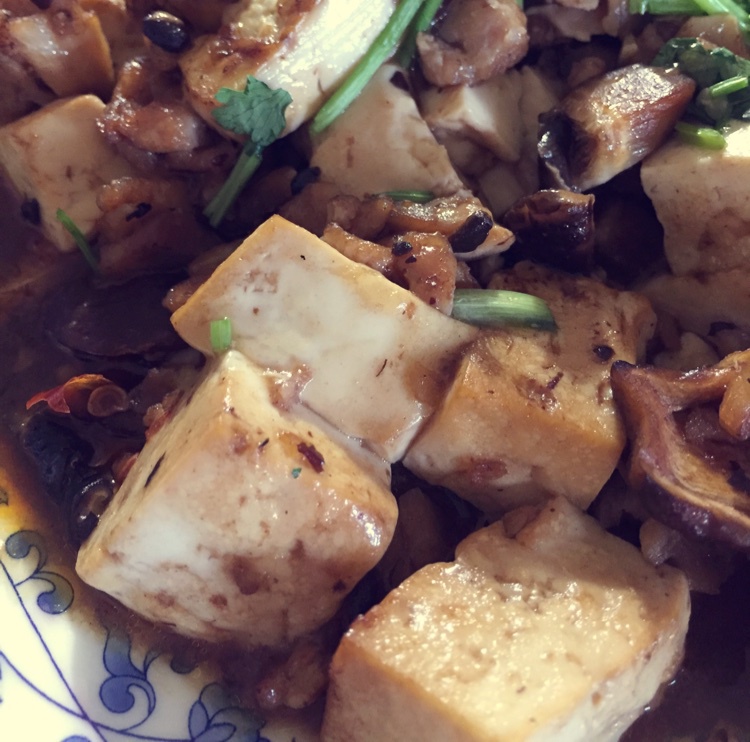 肉末香菇豆腐