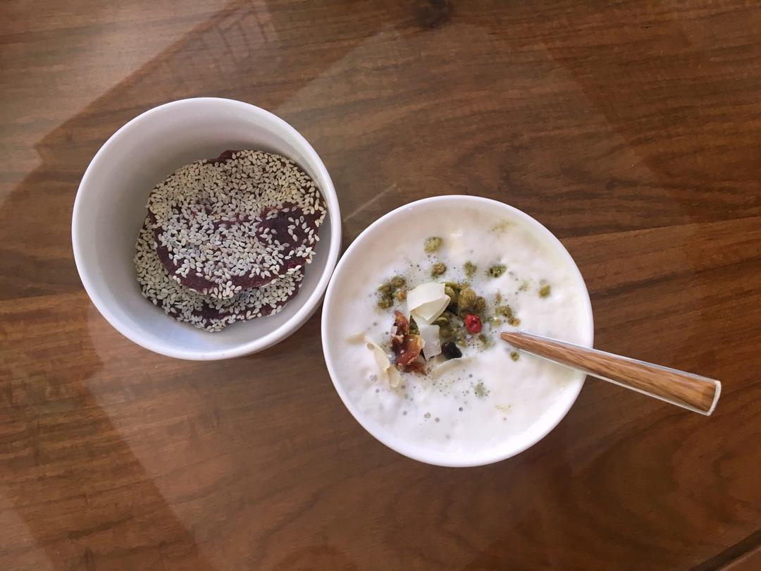 减肥必备紫薯饼