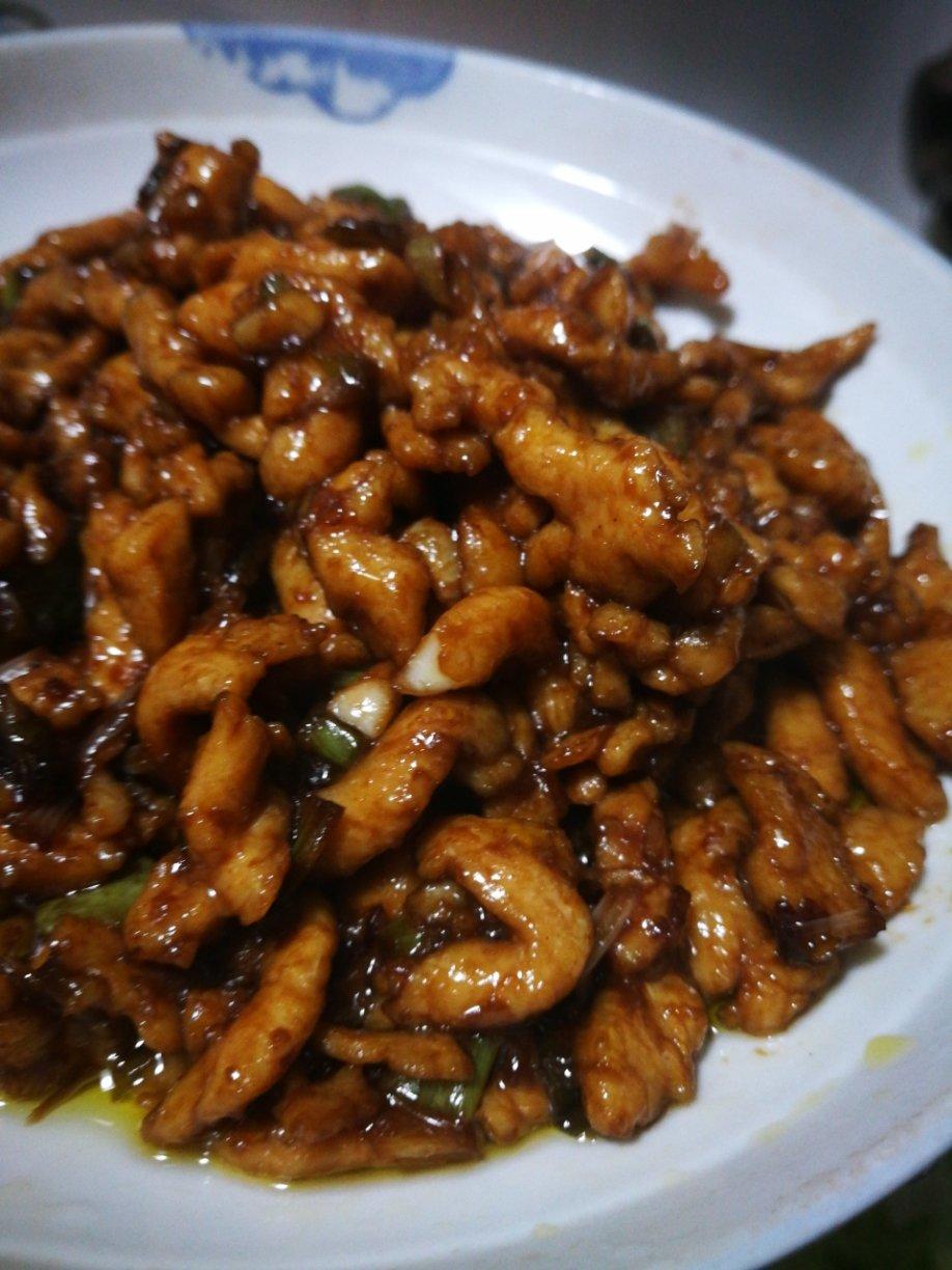 京酱肉丝【清真鸡肉版】
