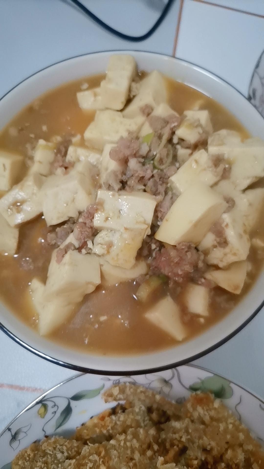 肉末豆腐