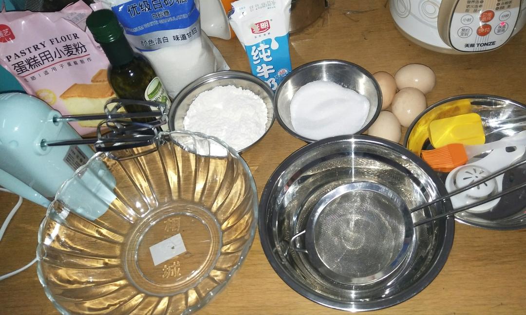 纯奶手撕吐司的做法 步骤1