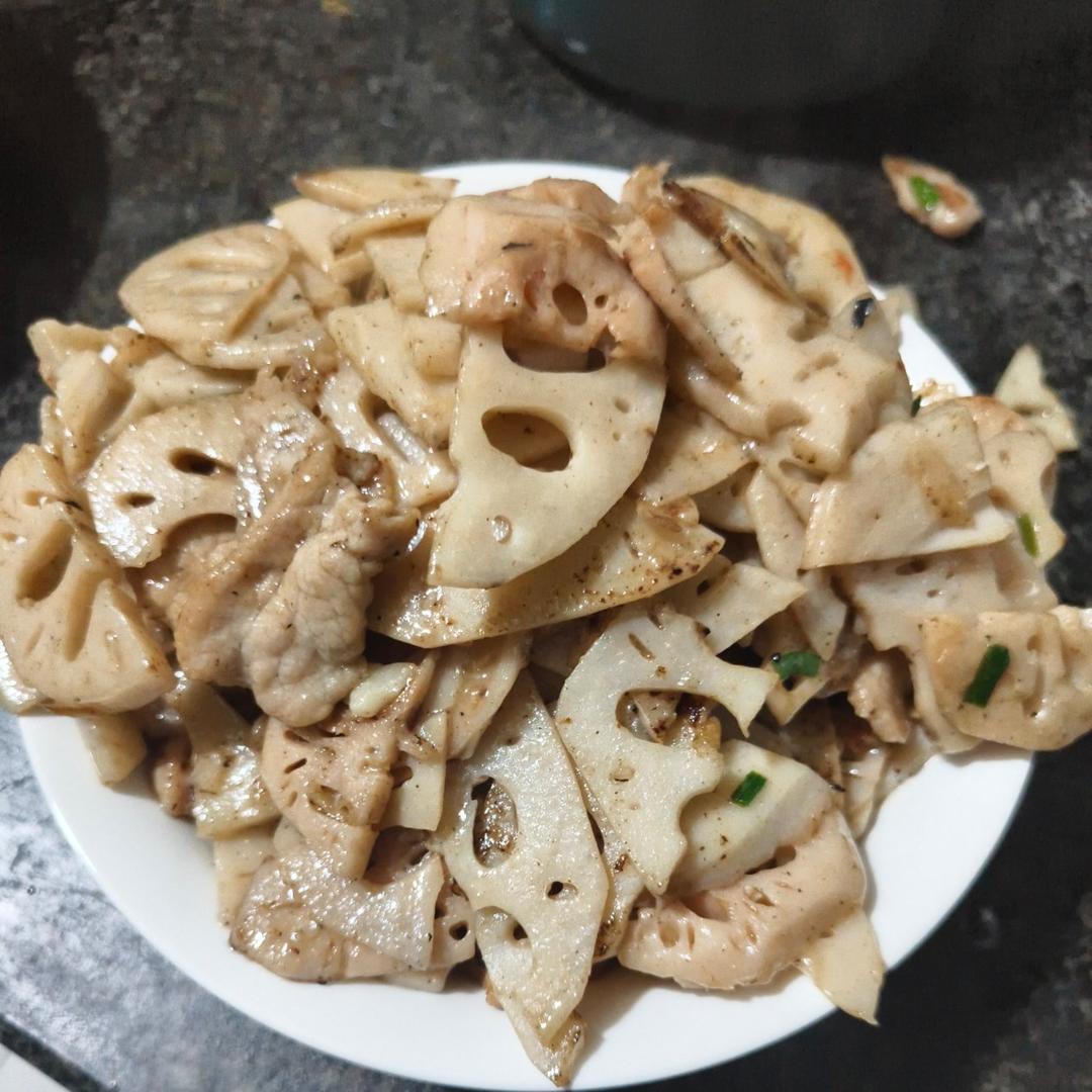 超下饭的莲藕炒肉