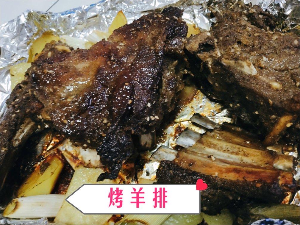 超好吃的烤羊排烤箱版