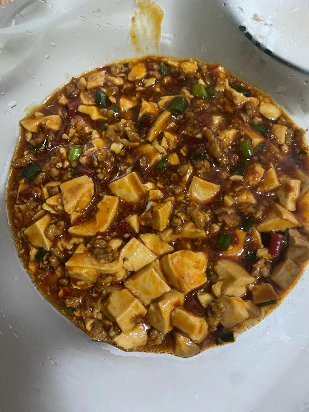 不麻婆的肉末豆腐