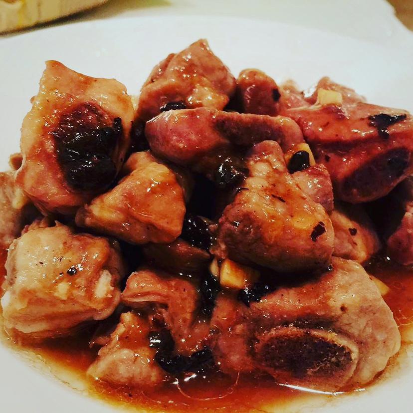 豆豉蒸排骨