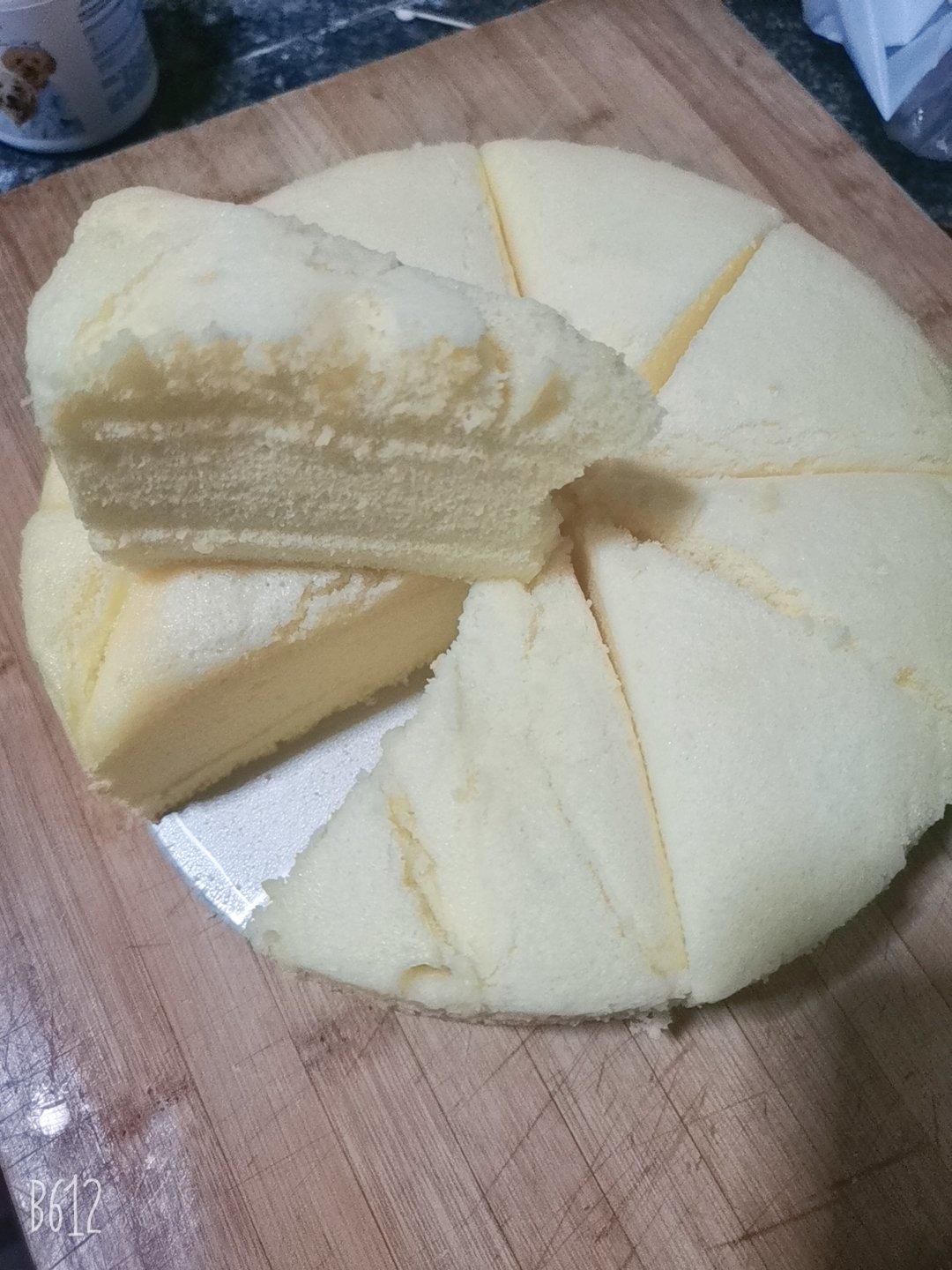 蒸蛋糕，一次成功🍰