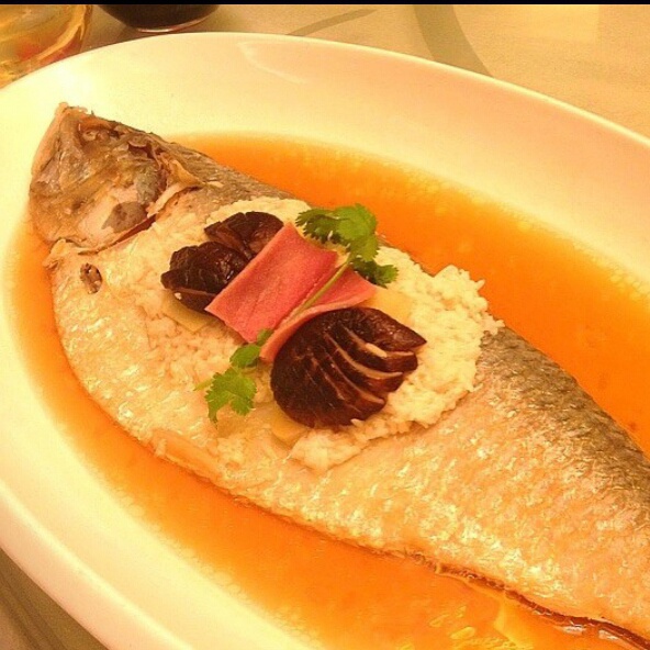 菁琳闲圃616做的花雕酒酿蒸鲥鱼