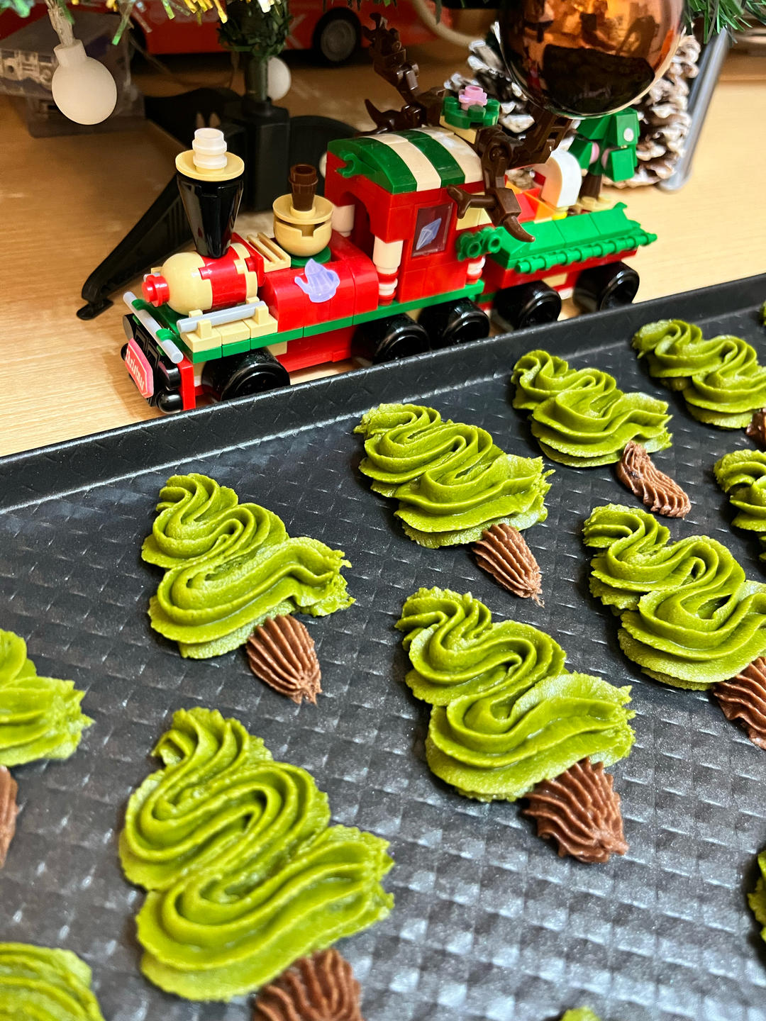 🎄圣诞树曲奇饼干