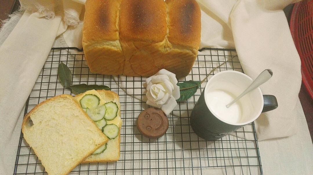 消耗淡奶油利器——恰好的淡奶油吐司