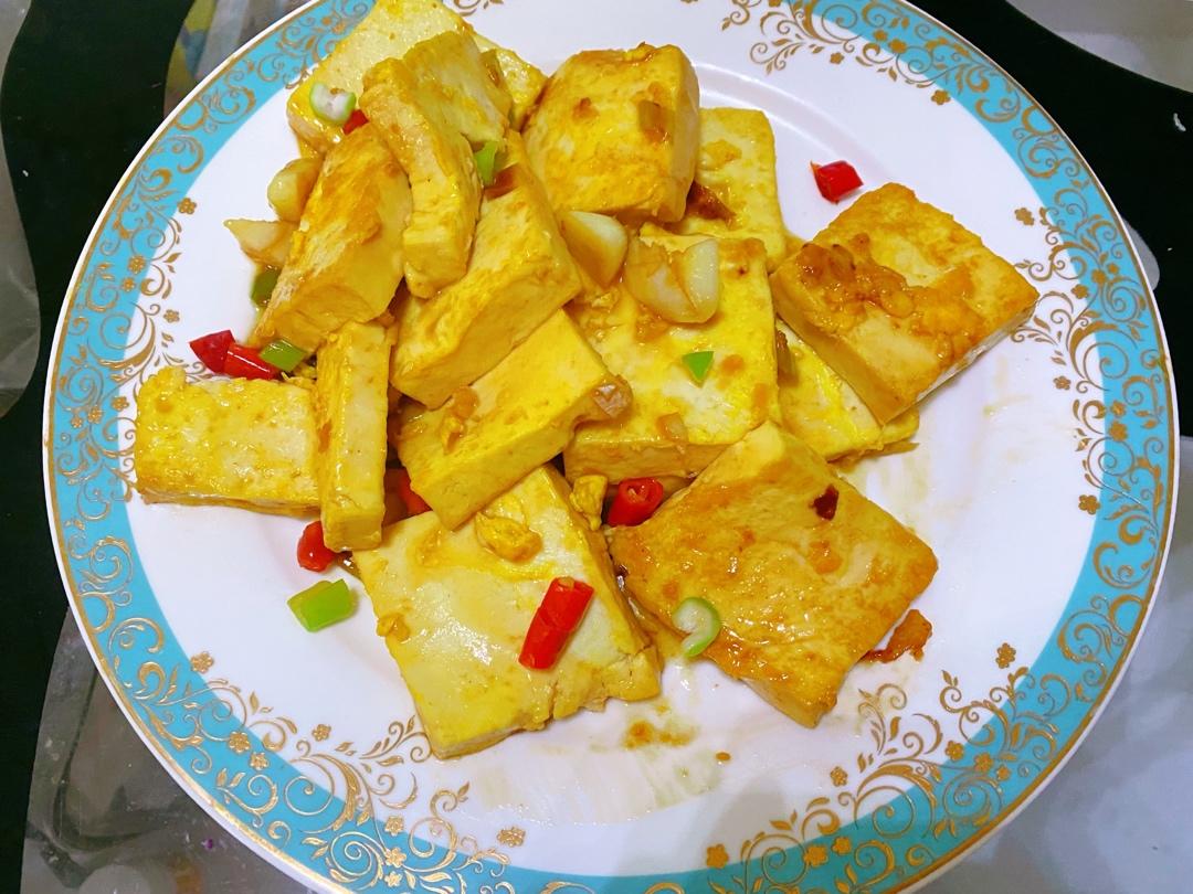 香煎老豆腐