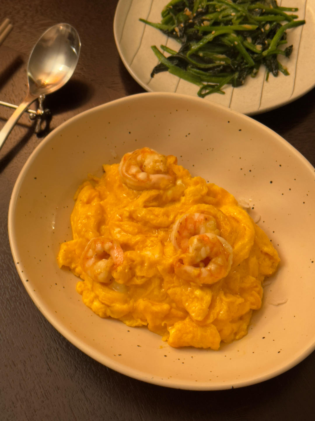 【虾仁滑蛋】超嫩滑，复刻茶餐厅经典