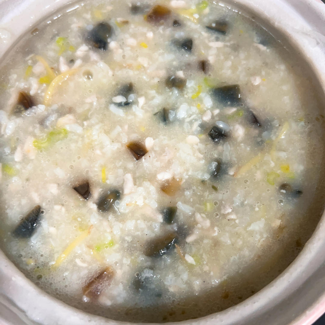皮蛋瘦肉粥
