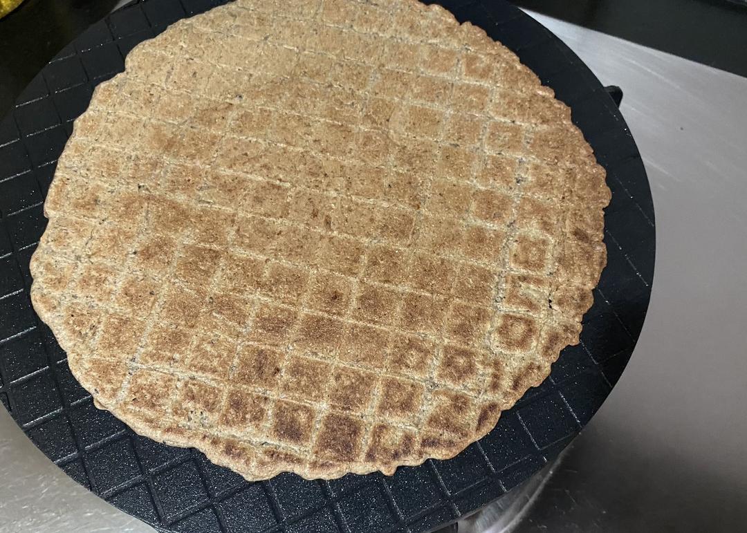 减脂期零食┃紫菜黑麦煎饼，低卡饱腹