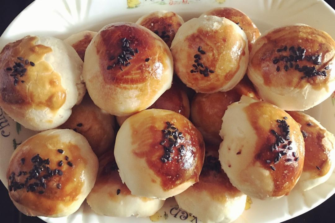 苏掉渣的红豆酥 紫薯酥 植物油版