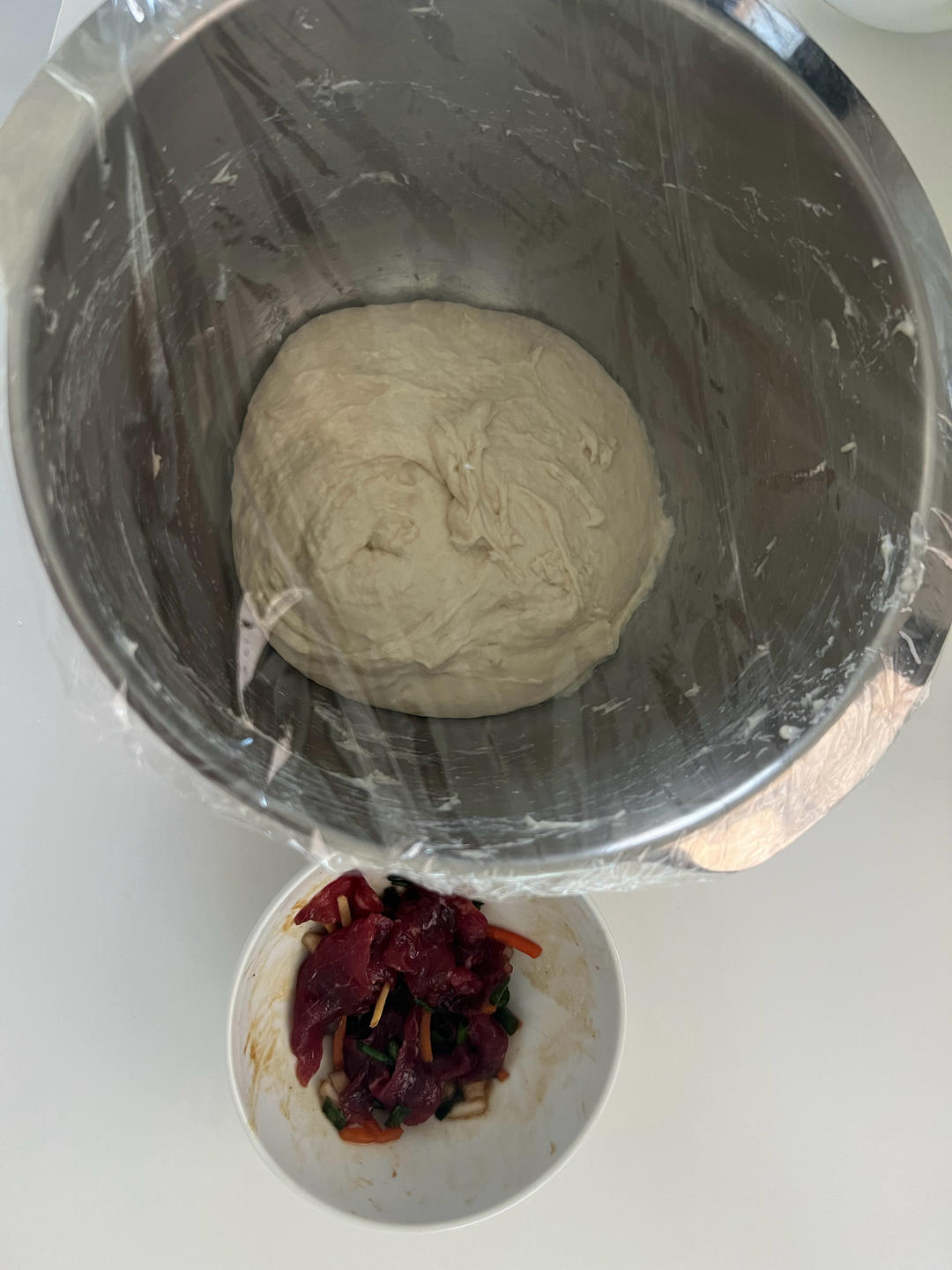 懒人版葱香发面饼 要多软有多软 零失败的方子 附细节视频详解