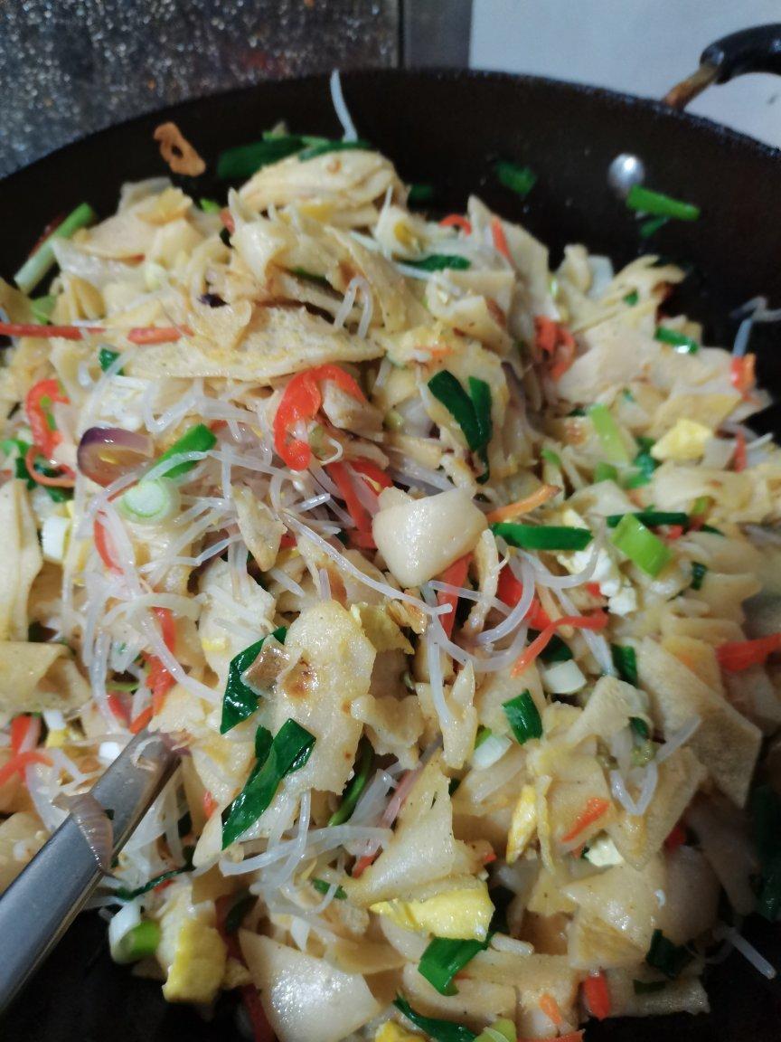 秒杀路边摊的炒饼！