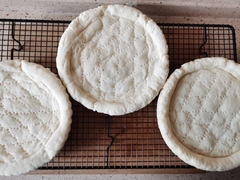 8寸披萨饼皮做法（🉑️厚🉑️薄，🉑️脆🉑️软）4张