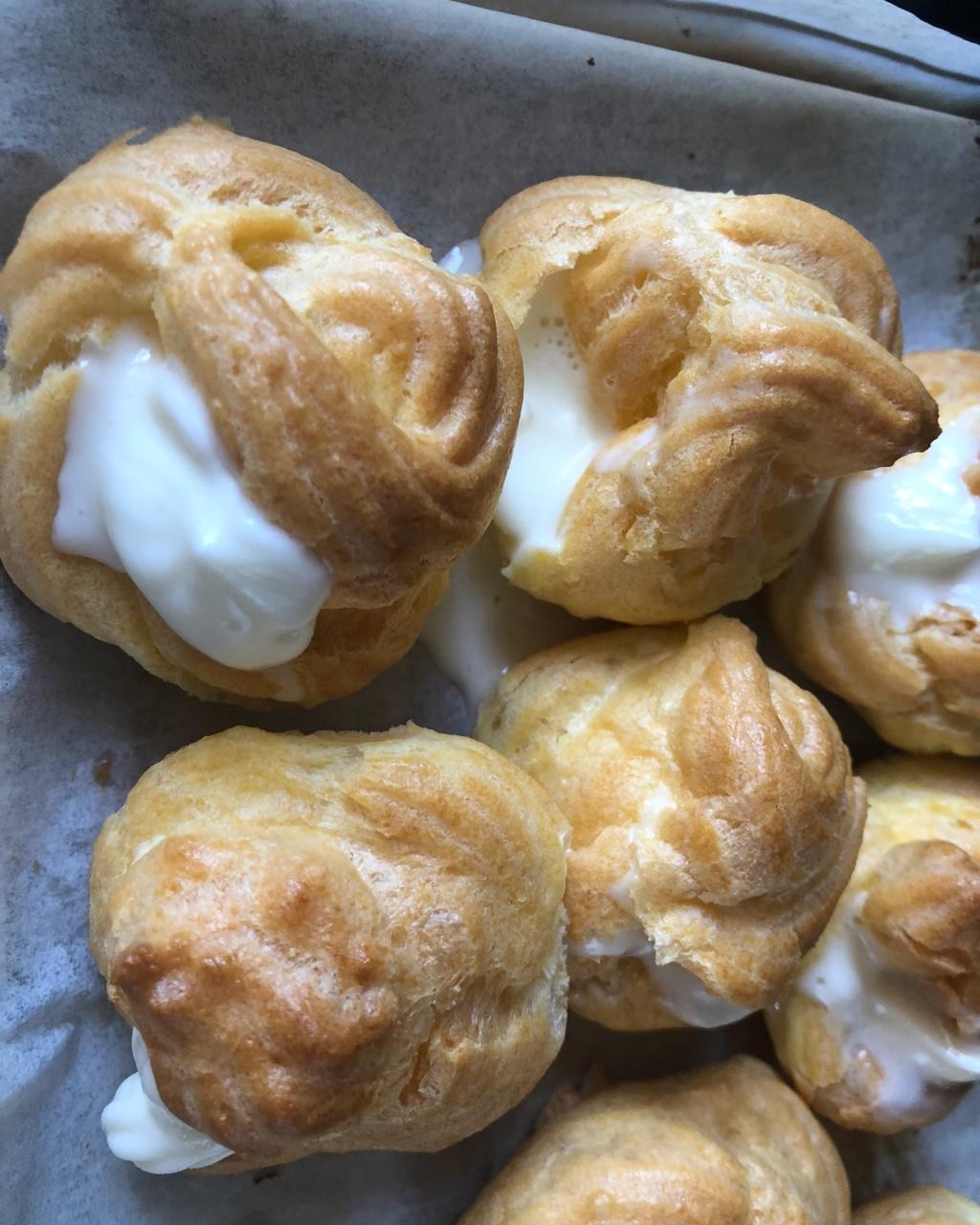 musilyue做的奶油泡芙