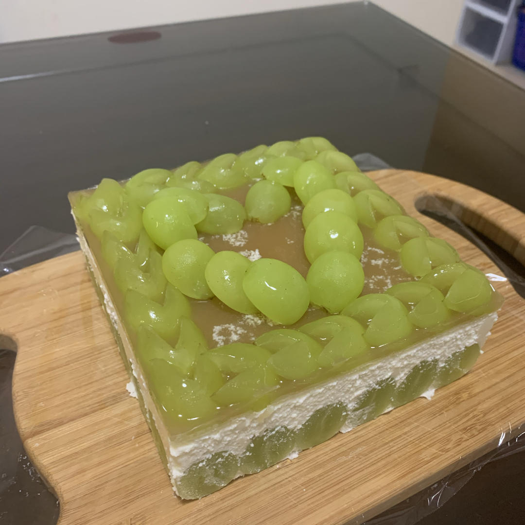 搬运【青提酸奶慕斯蛋糕】—cooking tree
