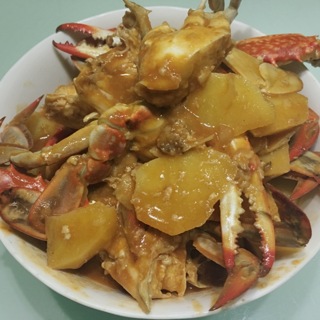 椰浆咖喱蟹