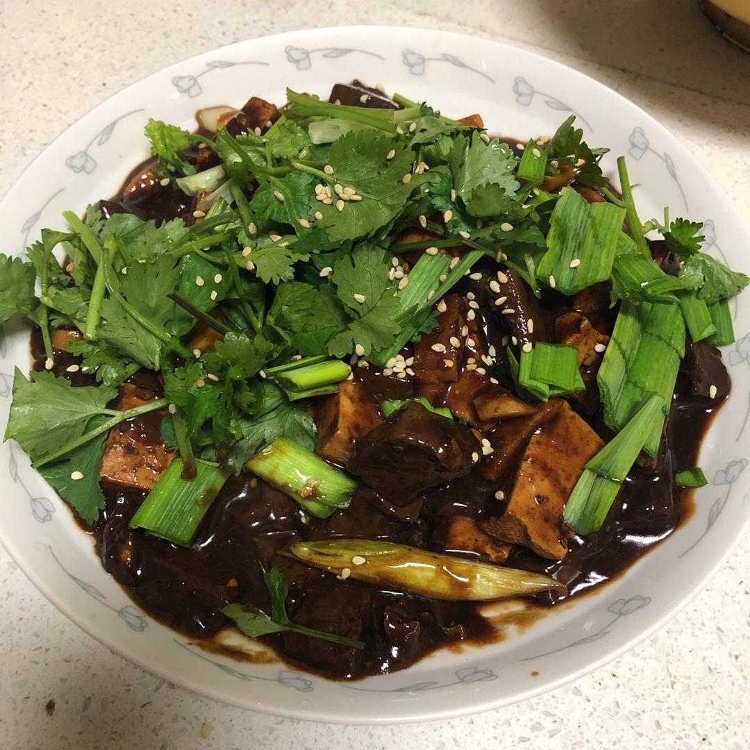 麻辣猪血烧豆腐