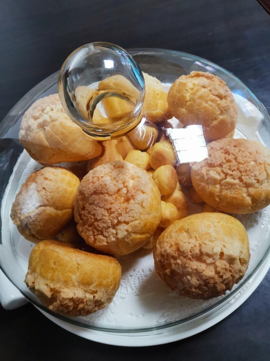 十分美味的酥皮泡芙