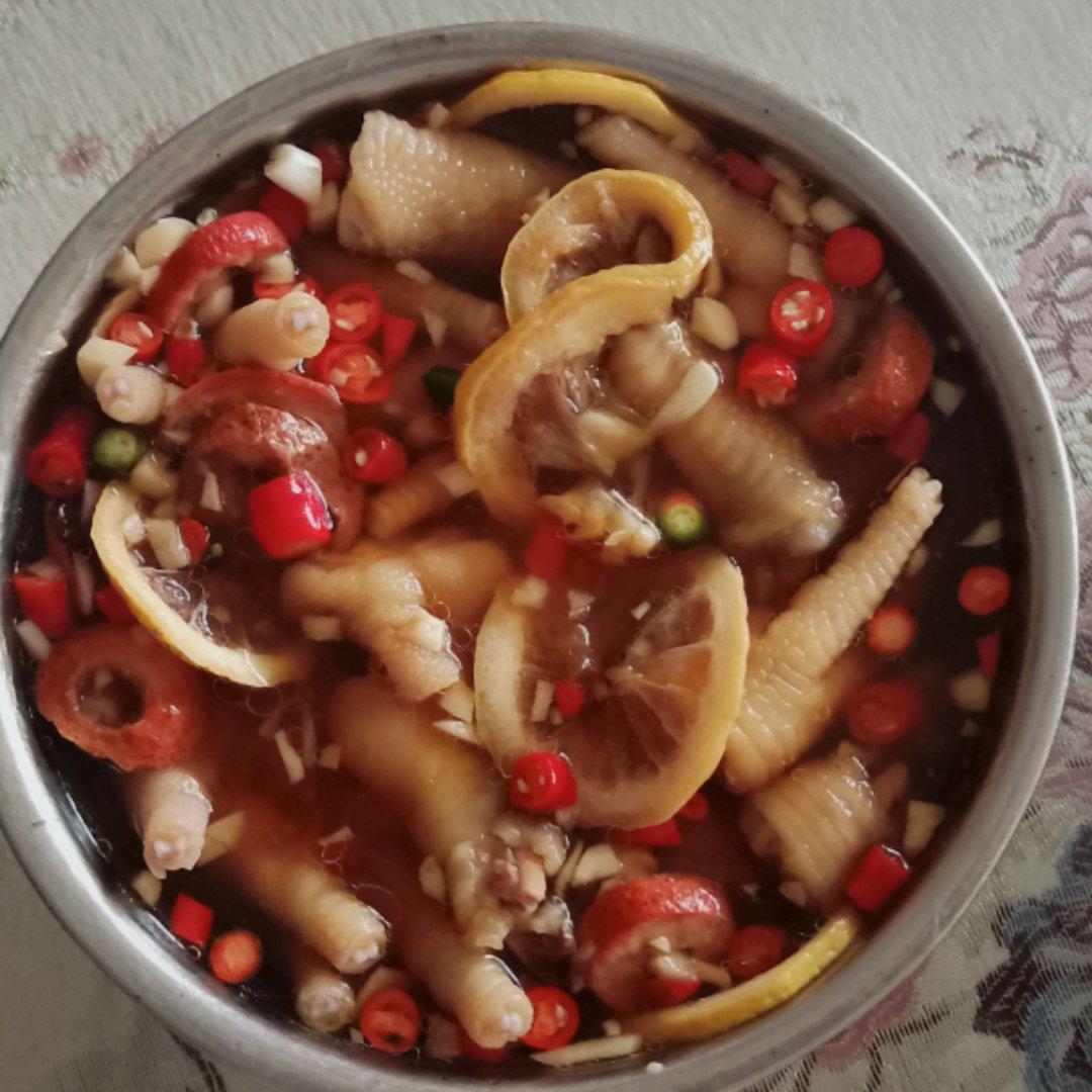 百吃不厌的柠檬鸡爪