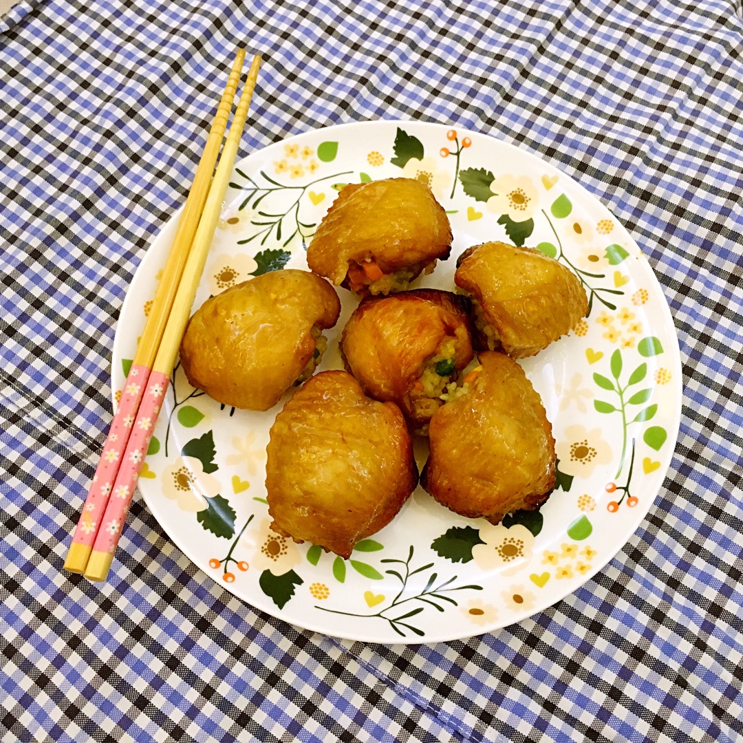 鸡翅包饭（附去骨详图）