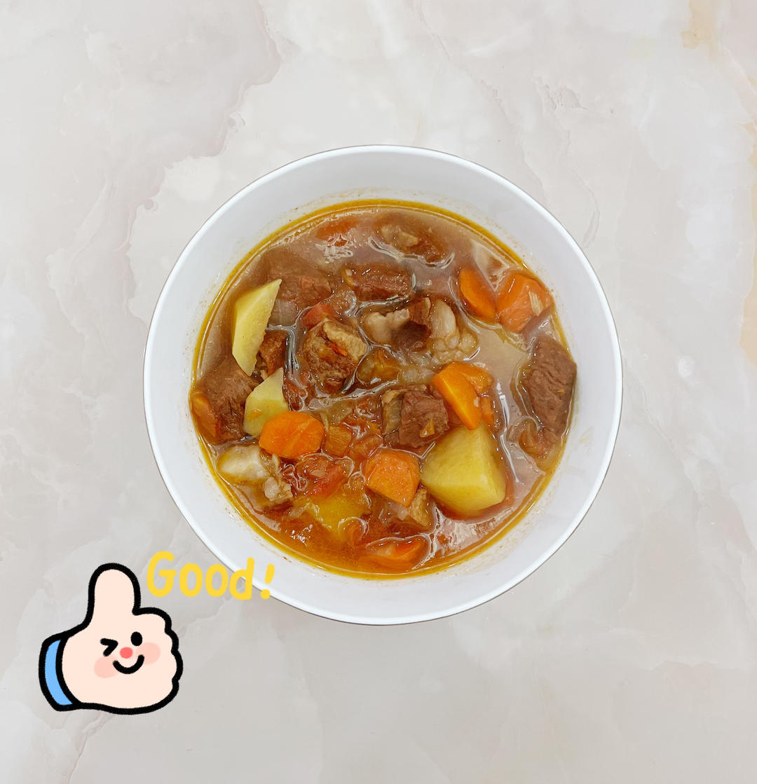 番茄土豆炖牛腩