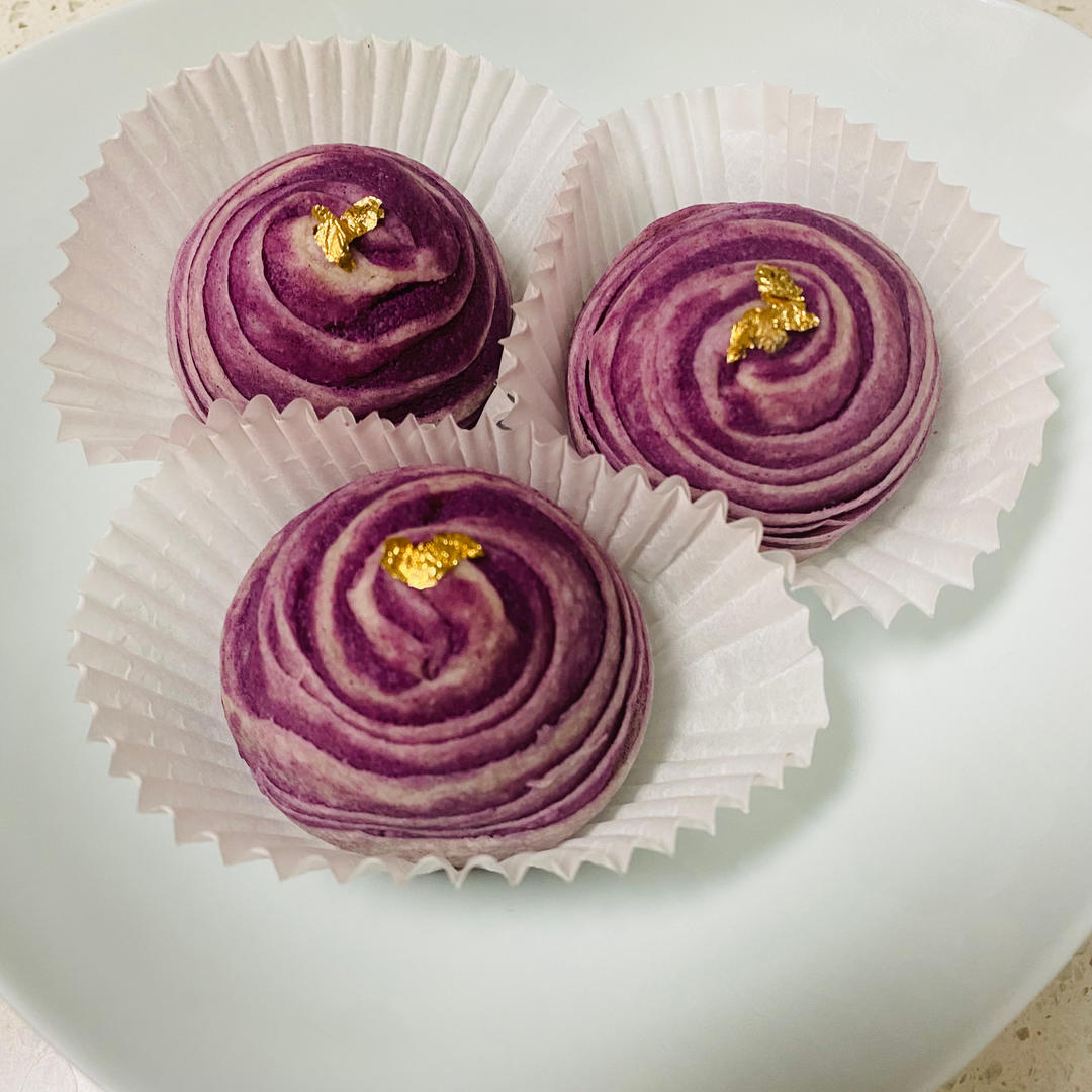 【芋泥酥】私房爆款，酥到满地渣！