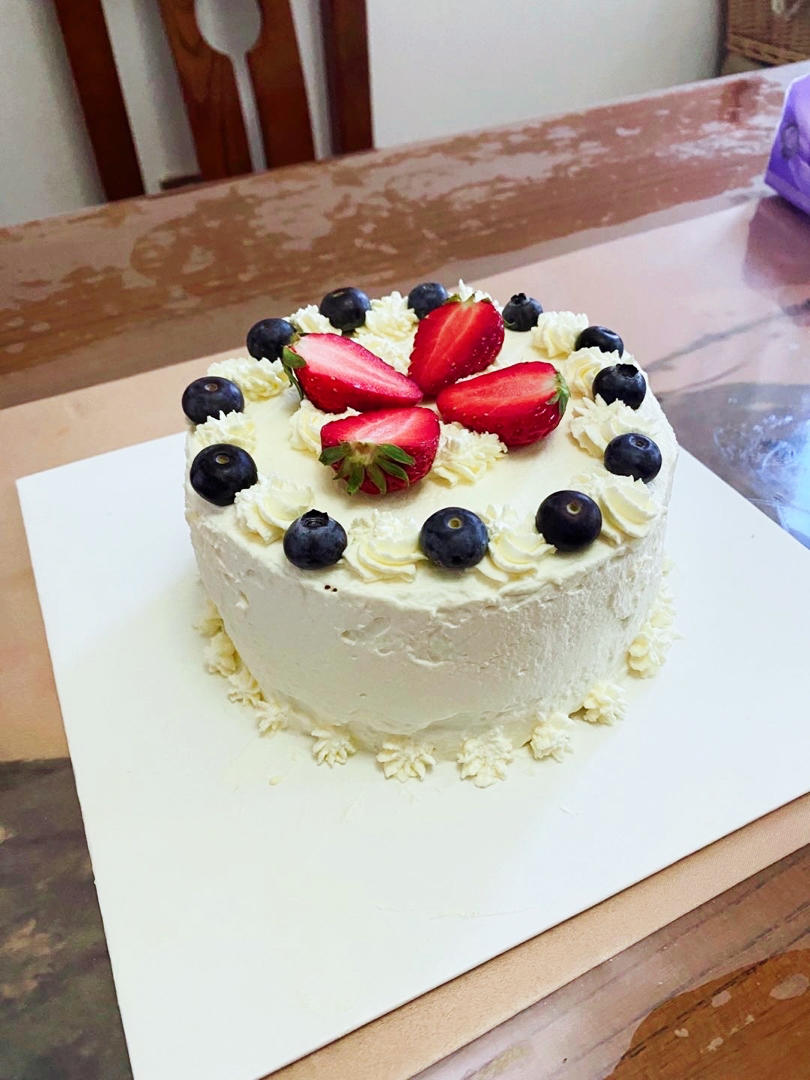 《Tinrry+》草莓奶油蛋糕（8寸配方）