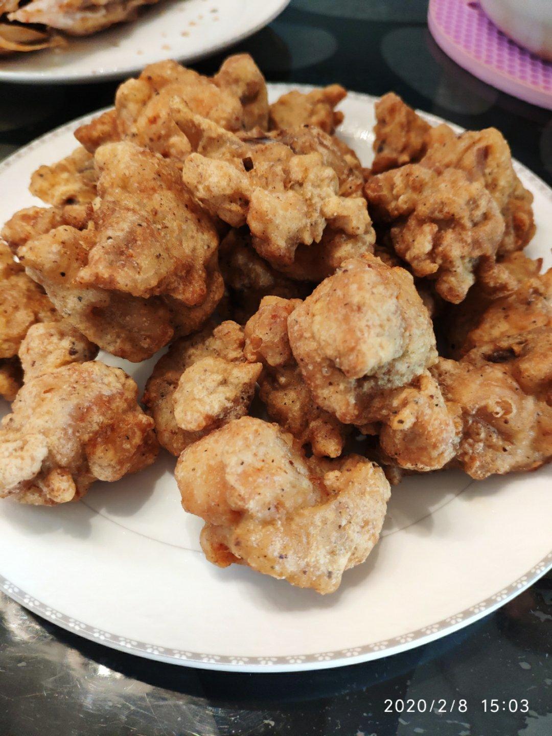 【盐酥鸡】