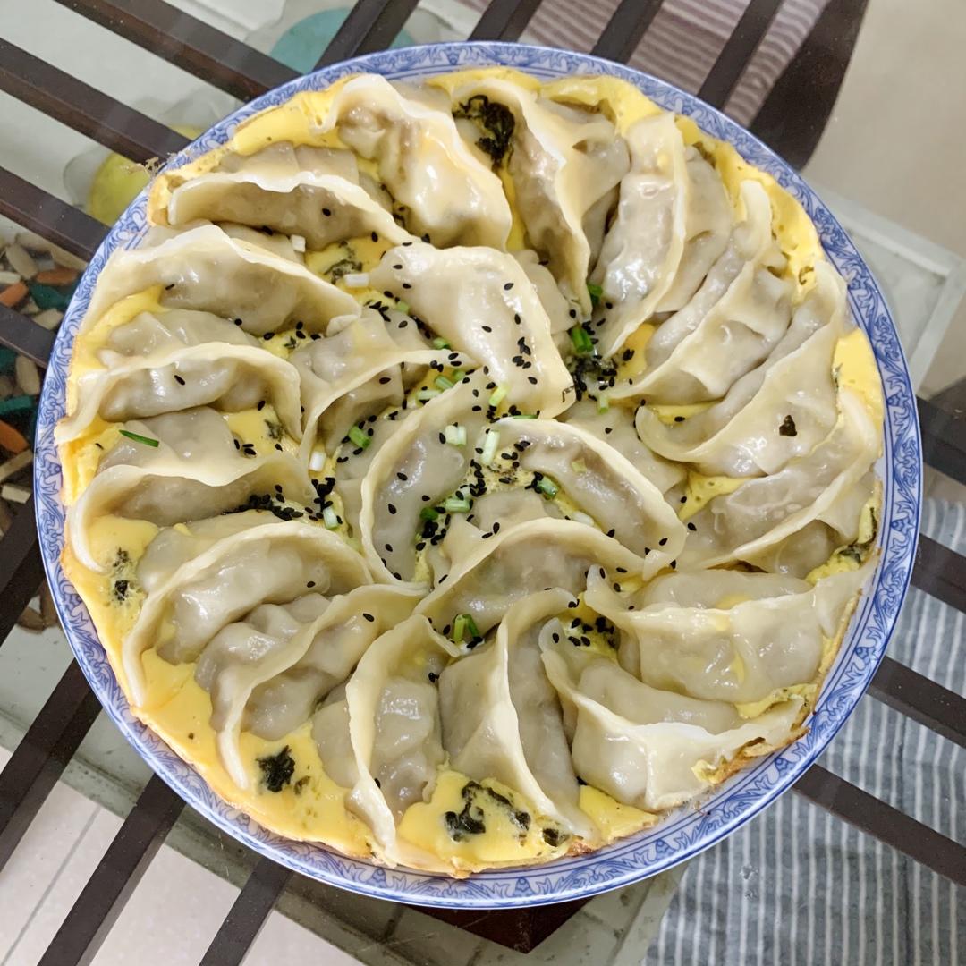 懒人快手抱蛋煎饺
