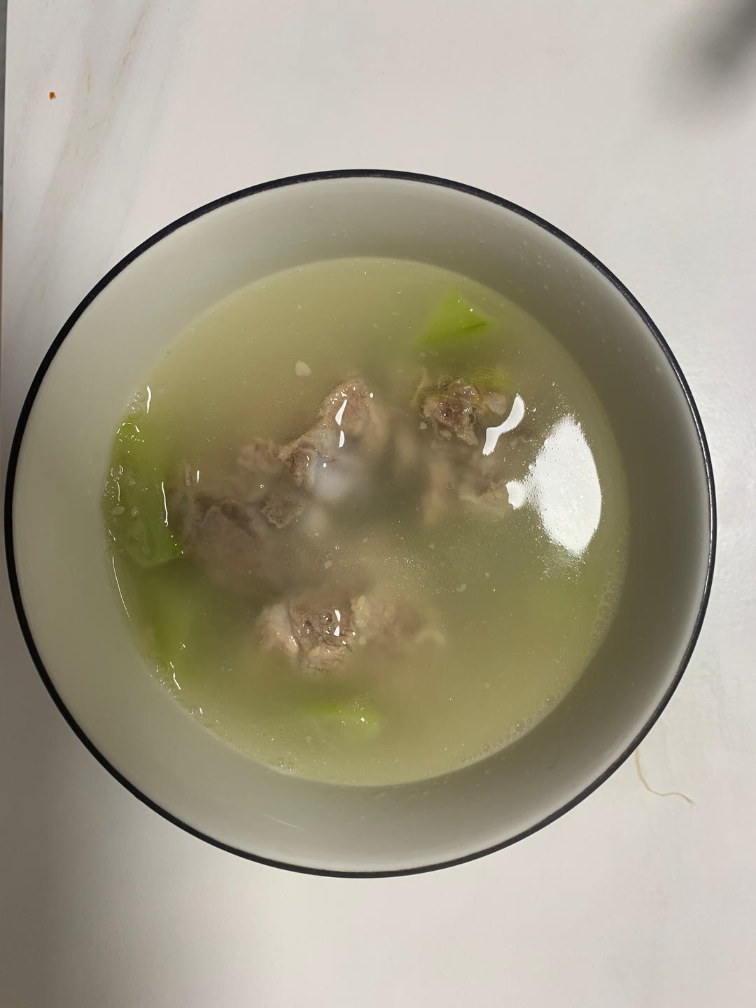 丝瓜排骨汤