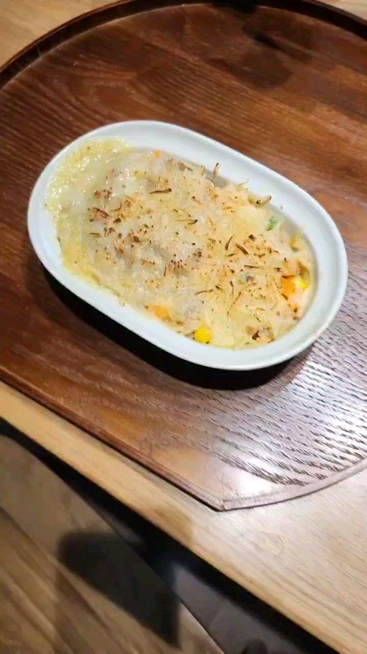 微波炉版芝士焗饭，15分钟搞定还不用洗锅