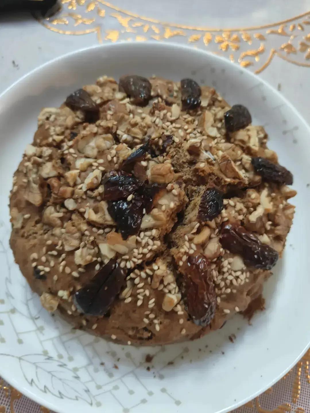 山姆同款枣泥核桃蛋糕