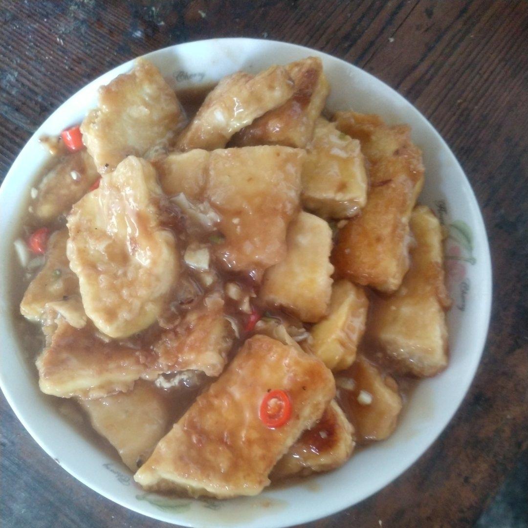 无敌好吃的香煎豆腐