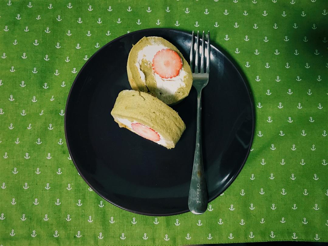 日式抹茶蛋糕卷