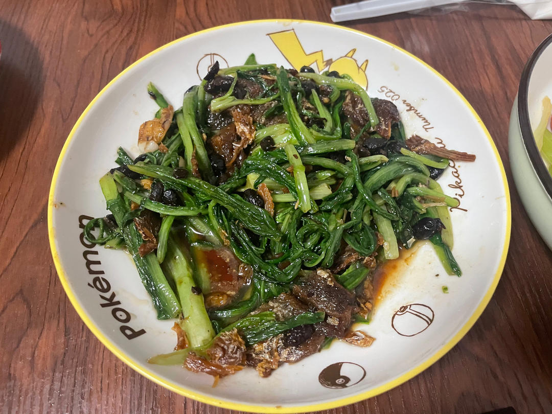 豆豉鲮鱼油麦菜