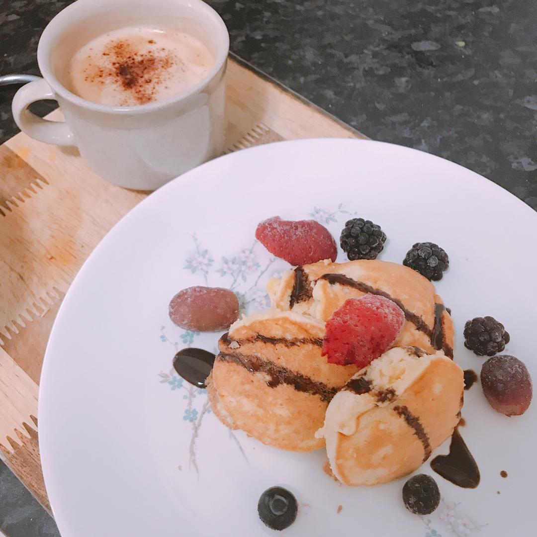 无油低脂快手早餐之–超软超厚的舒芙蕾–不软不要钱