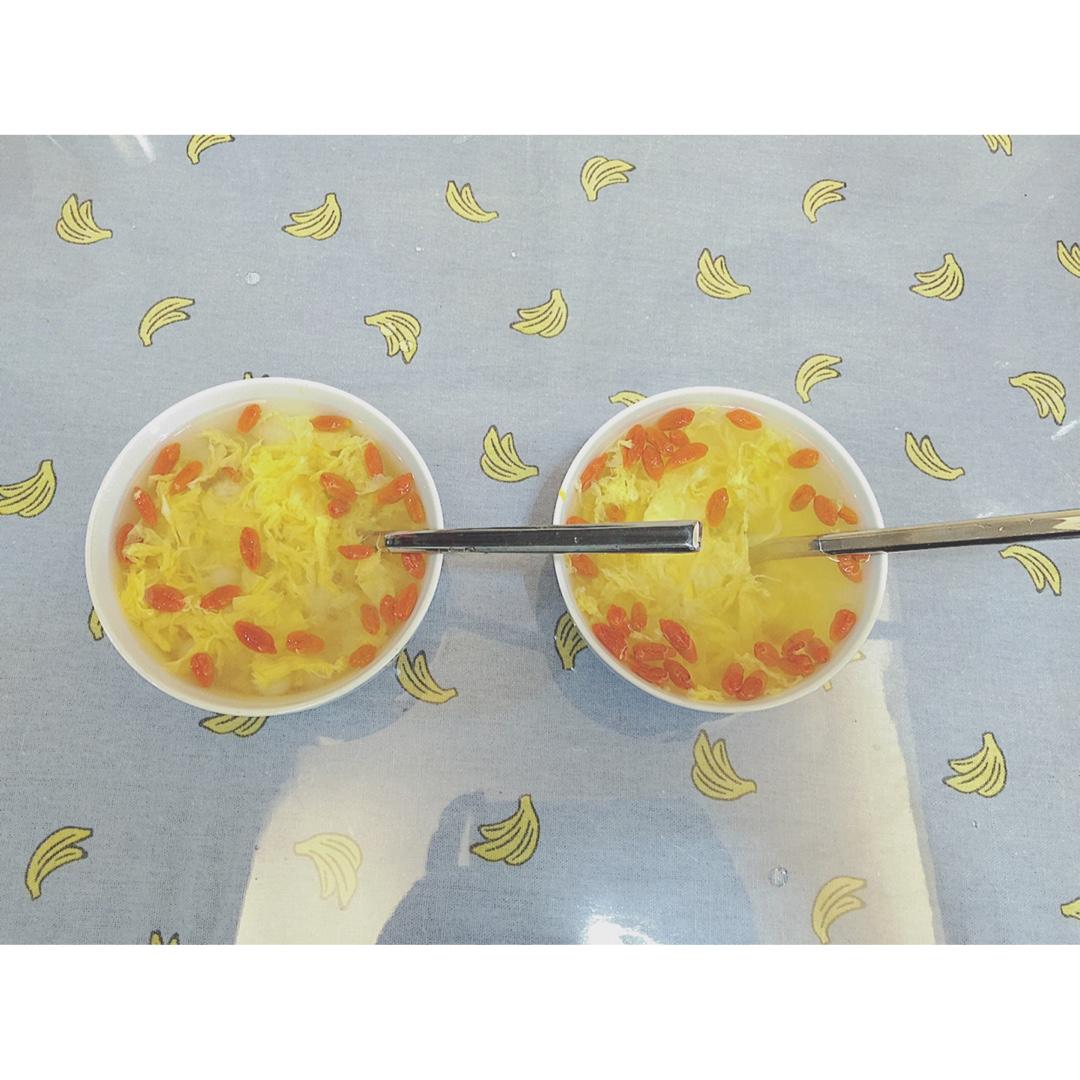 蛋花酒酿圆子