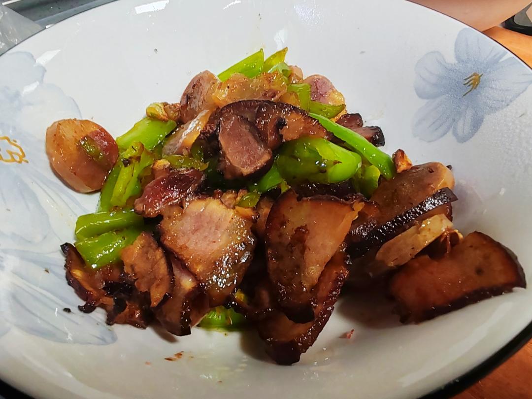 青椒炒腊肉