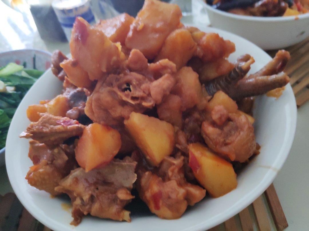 土豆烧鸡（非常下饭哦~）