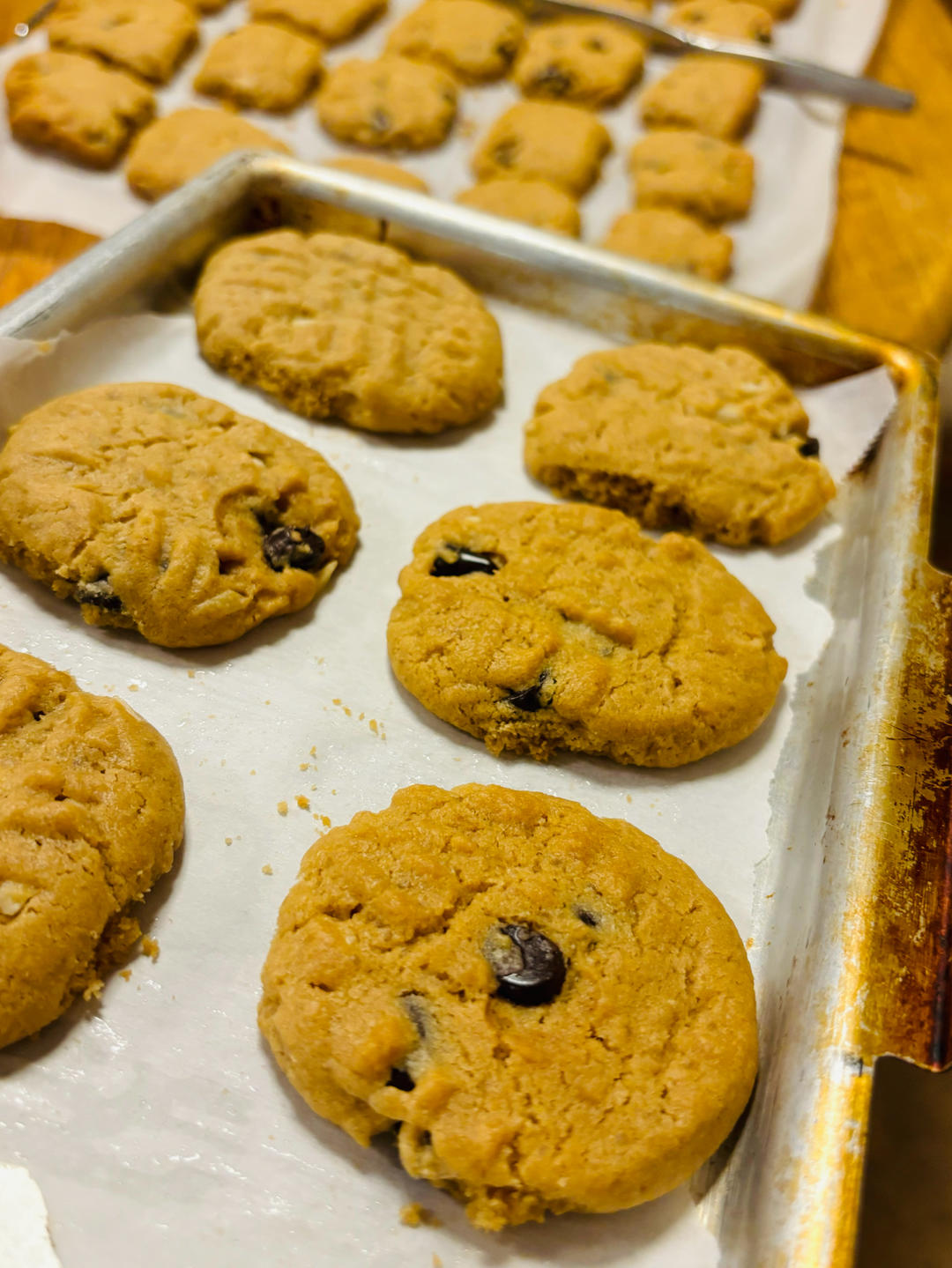 花生红糖全麦曲奇饼