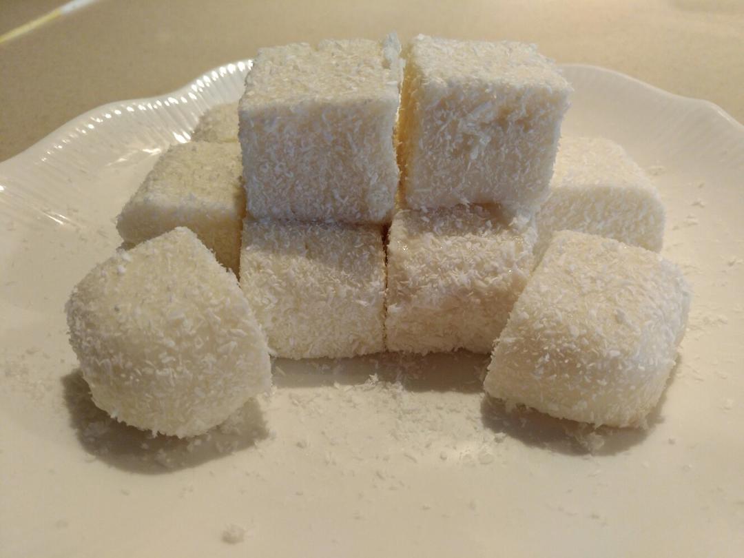 太棒啦！1个方子，做出2道口味一流的甜品！——椰奶小方&炸鲜奶