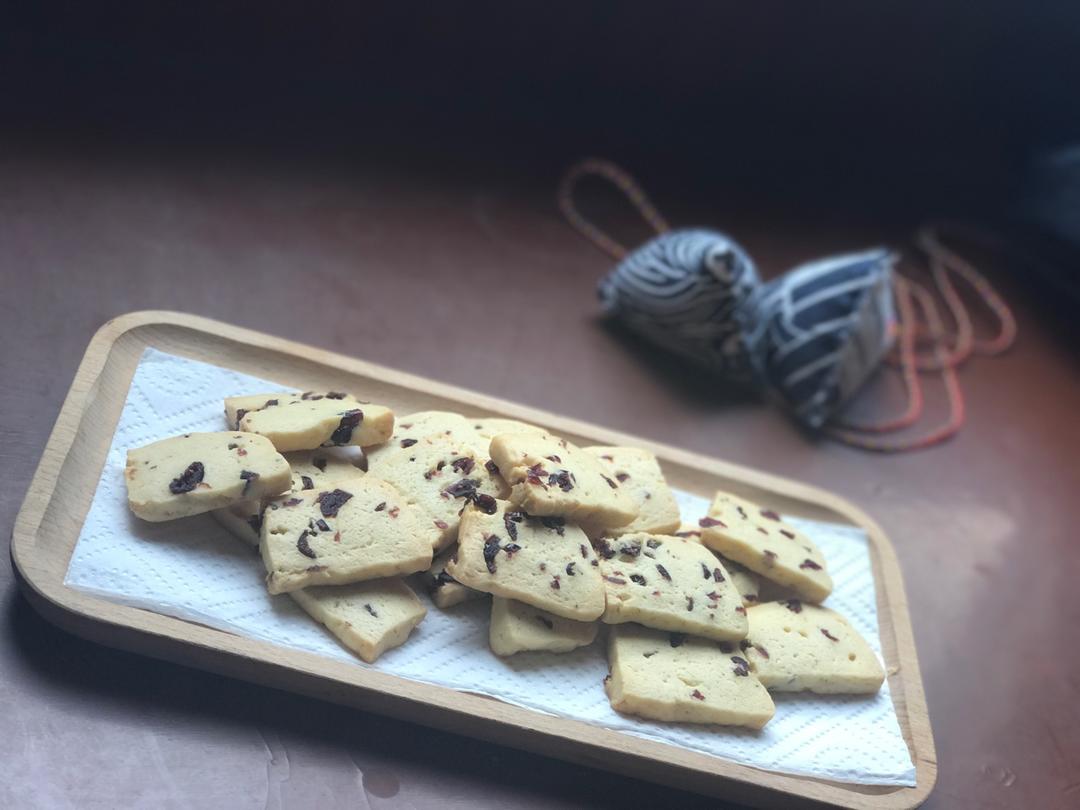 低糖少油版蔓越莓饼干