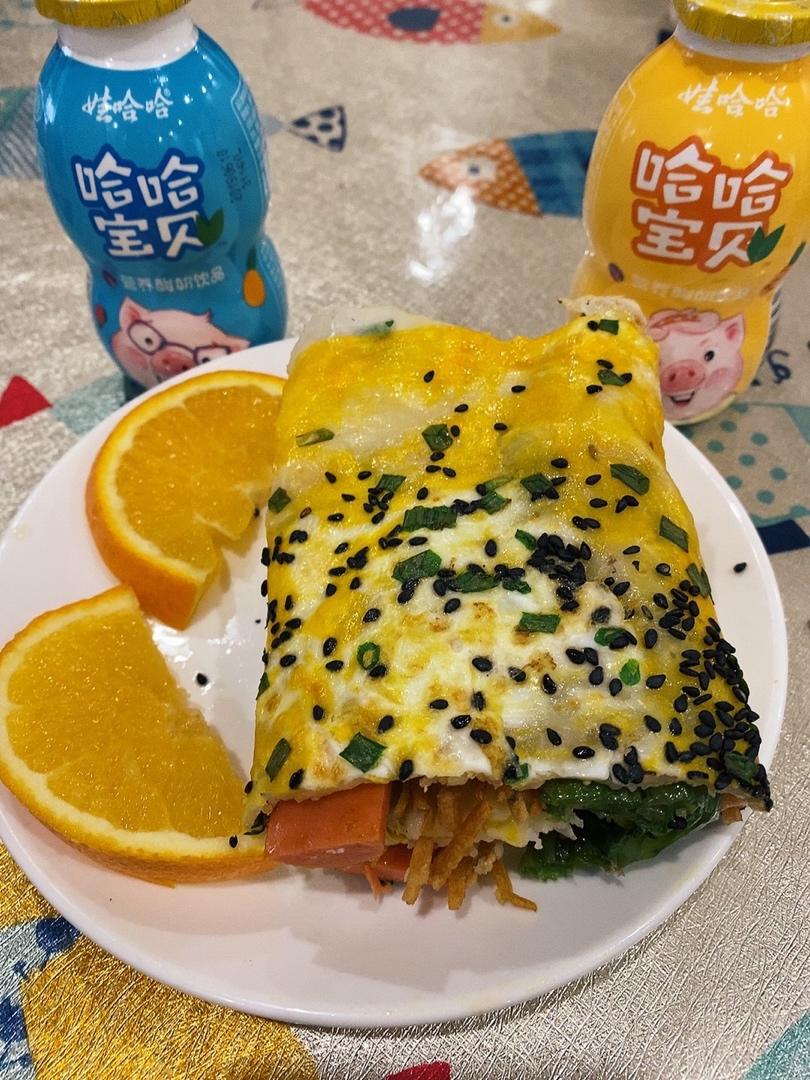 早餐鸡蛋饼