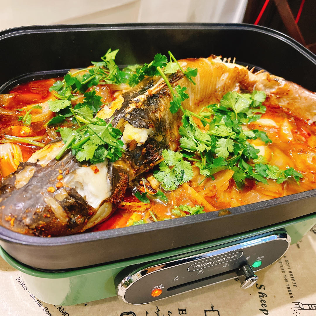 家庭版香辣烤鱼--越煮越香